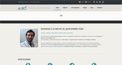 Desktop Screenshot of drjromero-otero.com